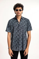 Easy Going Ash Black Shirt - Peprikka