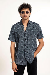 Easy Going Ash Black Shirt - Peprikka